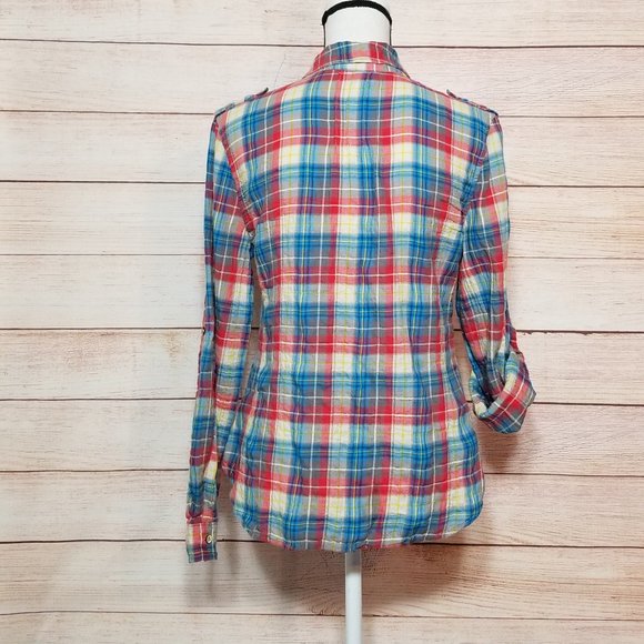 Postmark Fairweather plaid button up (24-073) - Picture 3 of 6